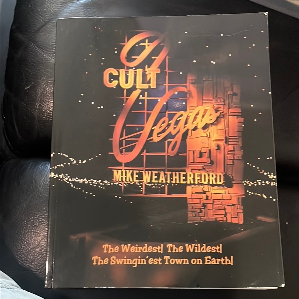 Cult Vegas Book by Mike Weatherford